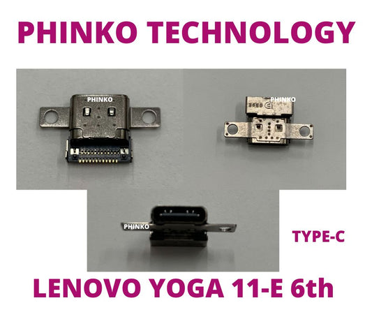 For LENOVO YOGA 11E 6TH 20SE 20SF USB Type-C Charging Port DC Power Jack