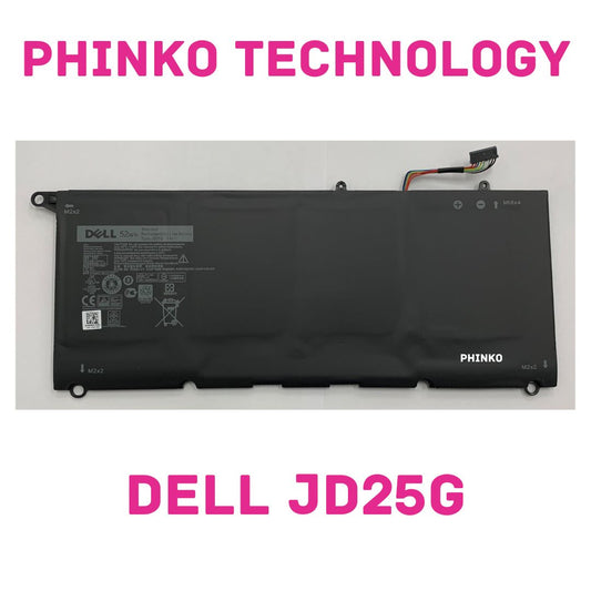 ORIGINAL JD25G Battery Dell XPS 13 9350 9343 13D-9343 Series P54G001 52Wh