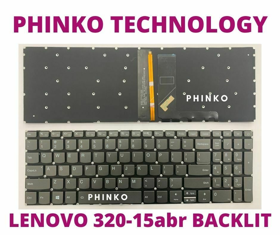 Lenovo IdeaPad Keyboard 320-15ABR 320-15AST 330-15ARR 330-15AST Backlit