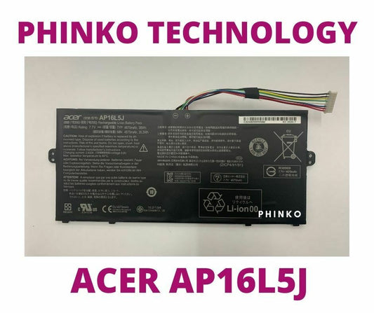 NEW Original AP16L5J Battery for Acer Aspire SWIFT 5 SF514-52T Spin 1 SP111-32N