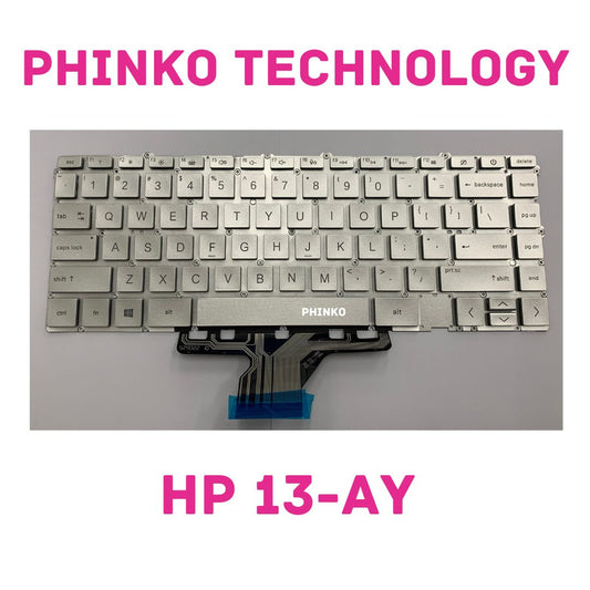 NEW Backlit Keyboard for HP Envy X360 13-AY TPN-C145 TPN-C147 13-BD 13-BA Silver