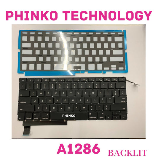 Keyboard for Apple MacBook Pro 15" Unibody A1286 2009 2010 2011 2012 Backlit US
