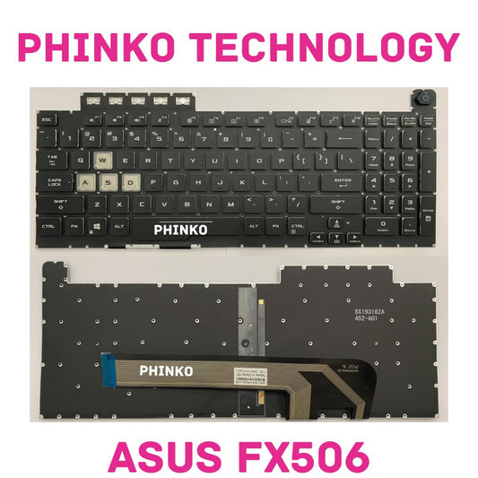 Keyboard For ASUS TUF FX506U FX506IH FX506L FX506LI FA506 FA506Q US Backlit