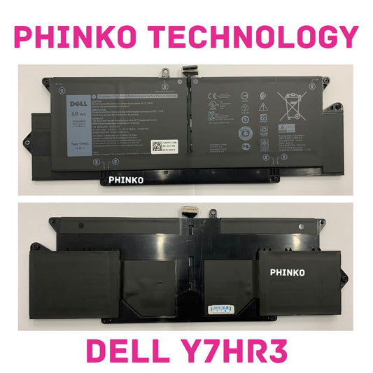Y7HR3 11.4V 68Wh Battery for Dell Latitude 7410 3ICP4/60/76-2 WY9MP XMV7T P phinko_technology (2946)