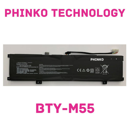 NEW BTY-M55 new battery for MSI Crosshair 15 R6E B12UGZ Alpha 15 A3DDK