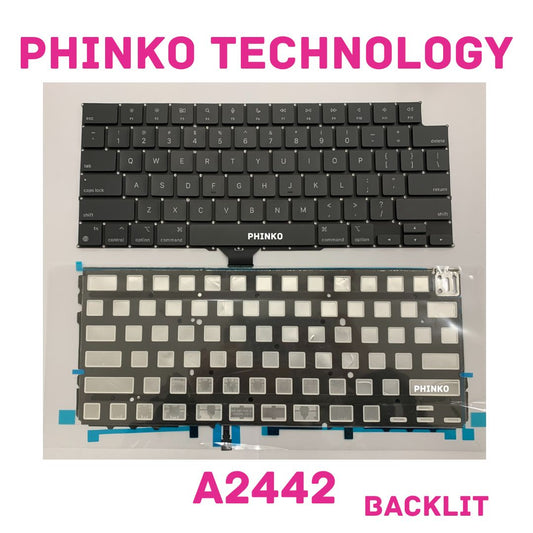 New Laptop Macbook Pro A2442 A2485 Keyboard 2021 US Layout