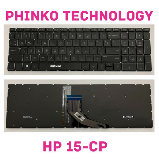 HP Pavilion Keyboard 15-CP 15-cw 15-cs with Backlight BLACK