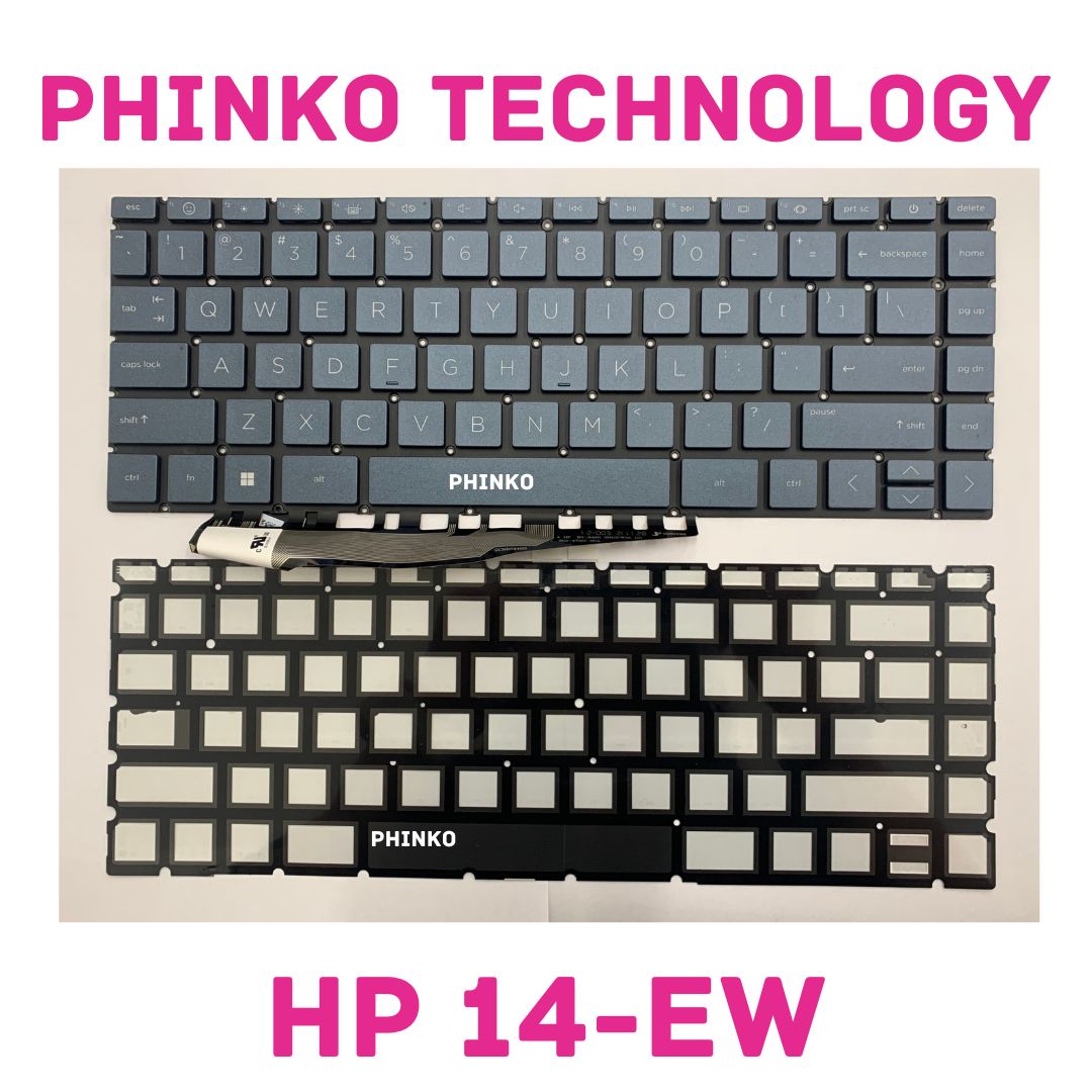 New HP Pavilion Plus 14-EW 14-EY 14-EY0095CL 14-EY1067NR Keyboard US Blacklit