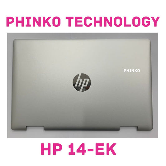 NEW Top Case Touch Screen Back Lid Cover for HP Pavilion X360 14-EK 2in1 SILVER