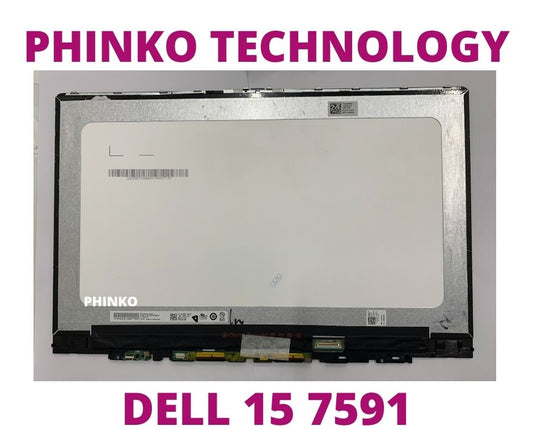 NEW 15.6 Fhd LCD Touch Screen Assembly for Dell Inspiron 15 7591 P84F 2 in1