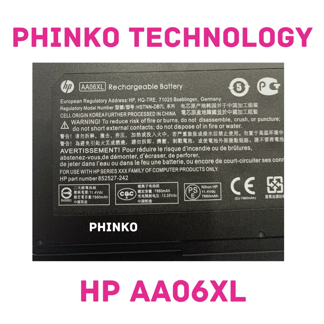 New Genuine AA06XL Battery for HP ZBook 17 G4 852711-850 HSTNN-DB7L 852527-222