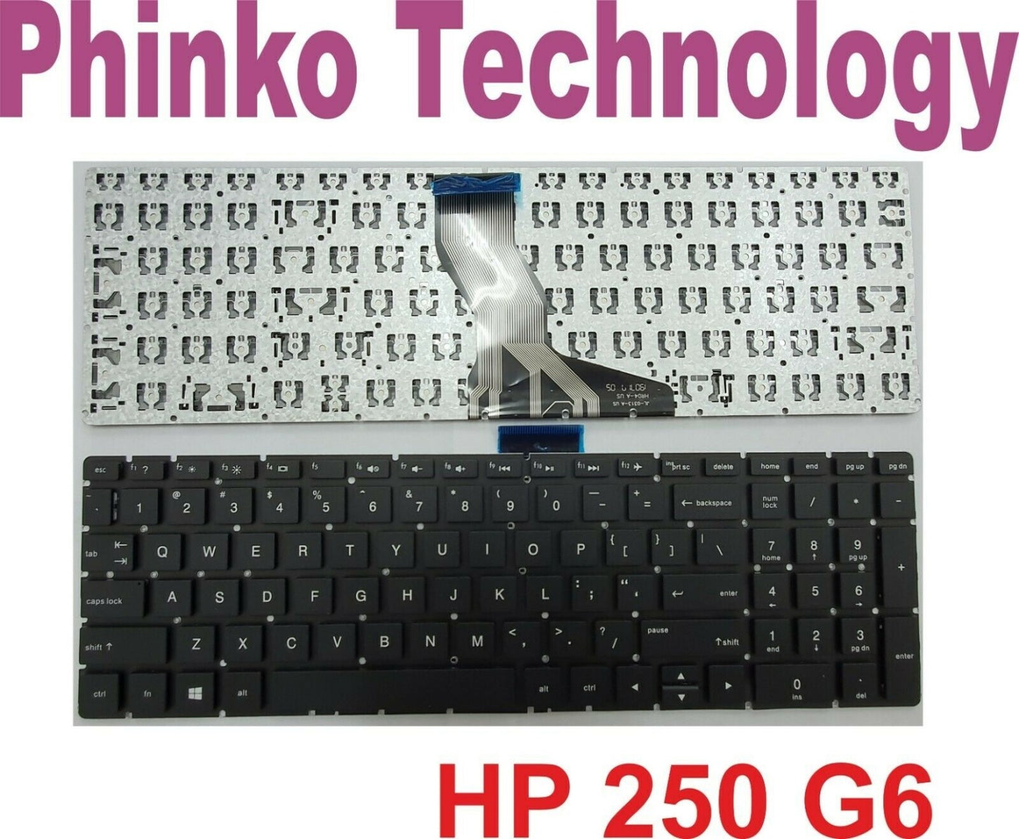 NEW Keyboard for HP Pavilion 250 G6 255 G6 256 G6 258 G6