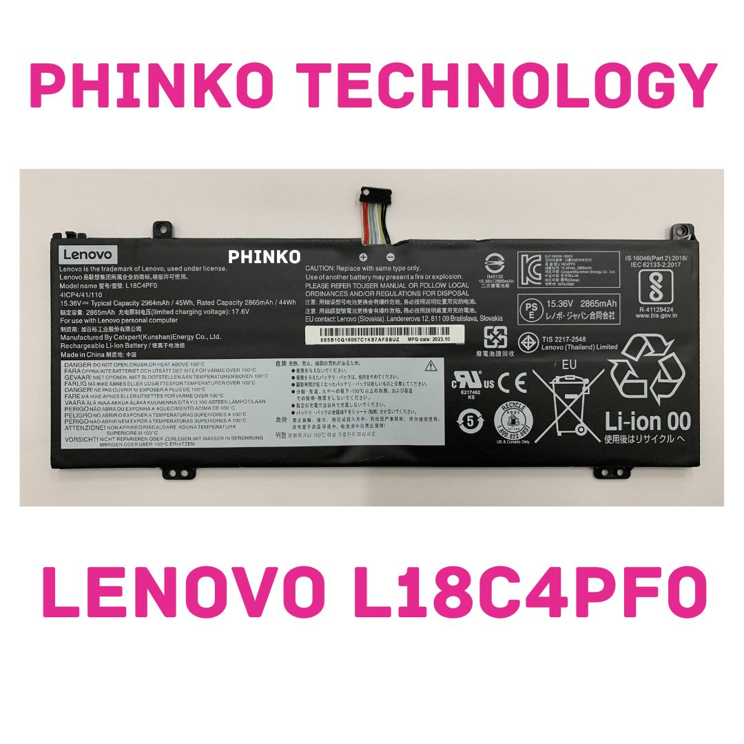 Laptop Battery For Lenovo ThinkBook 14S-IWL V540S Pro L18C4PF0 L18M4PF0 L18D4PF0