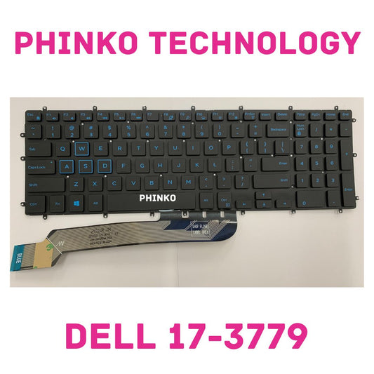 Keyboard for Dell Inspiron G3 17-3779 15-3590 15-3579 G5 15 5587 White Backlit