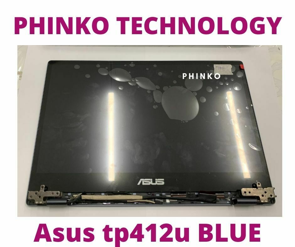 NEW BLUE 14.0 TOP LID SCREEN ASSEMBLY for ASUS VivoBook Flip 14 TP412U TP412up