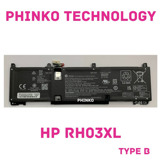 NEW RH03XL Battery For HP ProBook 430 440 445 450 455 650 G8 G9 G10 Type B