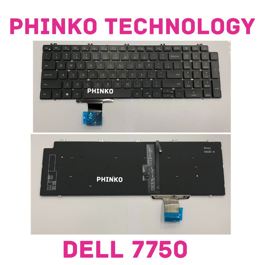 NEW Backlit Keyboard For Dell Precision 7750 7760 7550 7560 01WYH2 0713DM
