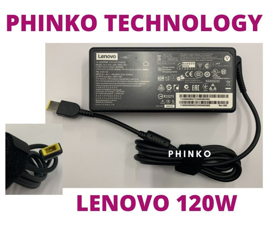 Genuine Original 120W Lenovo 520-24IKL AIO F0D1 20V 6.0A AC Charger Adapter