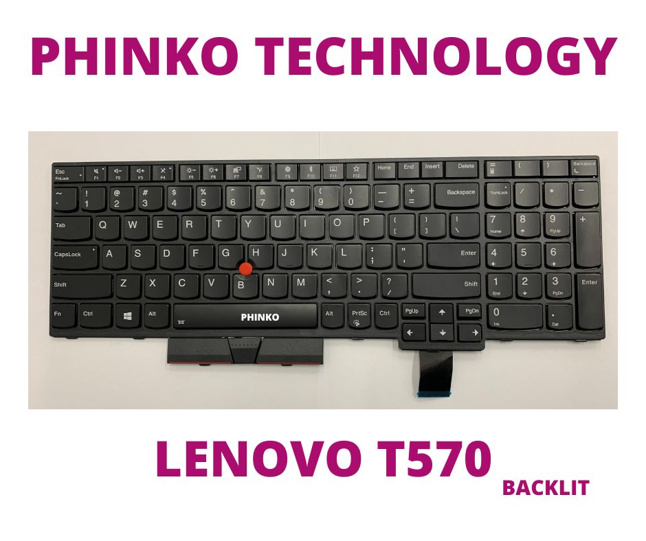 Backlit Keyboard for Lenovo ThinkPad T570 T580 P51s P52s 01ER500 01HX219