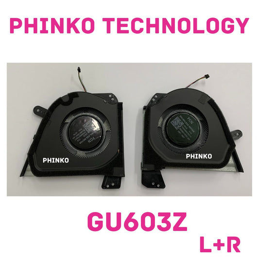 NEW CPU GPU Cooling Fan For ASUS ROG Zephyrus M16 GU603Z GU603ZE GU603ZM GU603ZW
