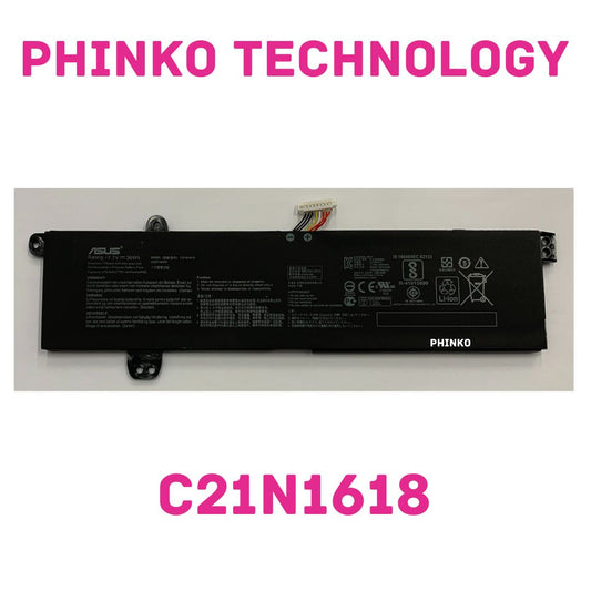 Genuine Battery C21N1618 For ASUS VivoBook X402BA E402BA E402BP R417BA F402BA