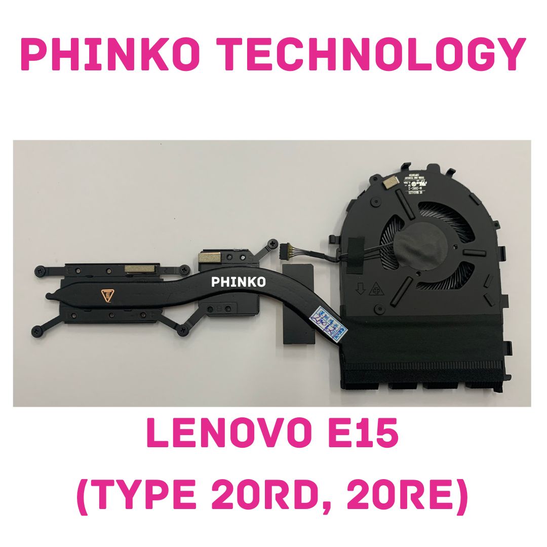 GPU Fan Heatsink for Lenovo ThinkPad E15 (Type 20RD, 20RE) 5H40S72910 5H40S72911