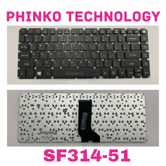 NEW Keyboard For Acer Swift 3 SF314 SF314-51 SF314-51-53MF SF314-51