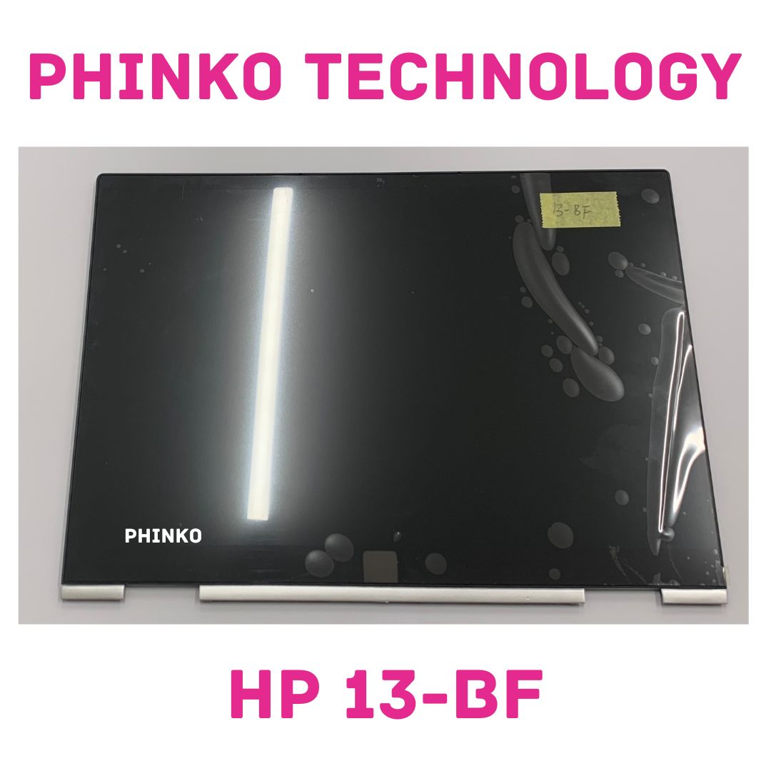 FHD LCD Touch Screen Assembly with Frame for HP Envy x360 13-BF Series SILVER