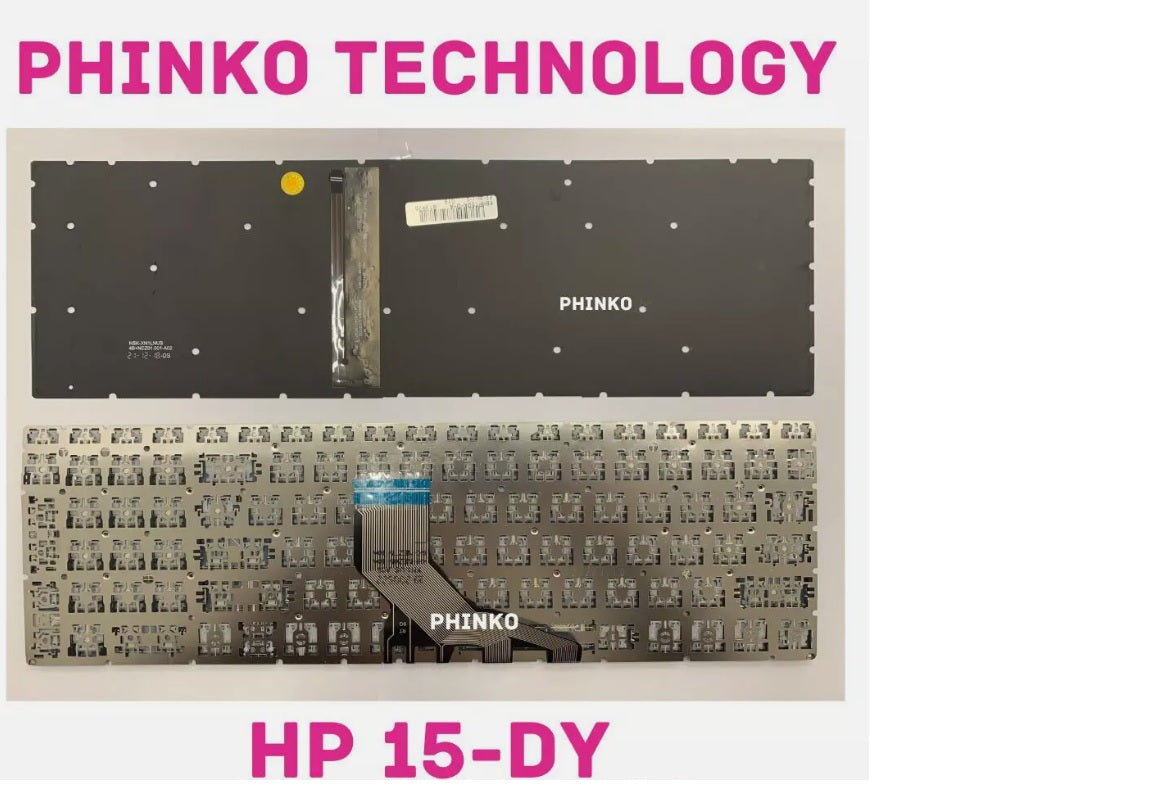 Keyboard for HP Envy HP 15-db 15-dw 15-du 15s-du 15-dy 15-DR TPN-C139 Silver