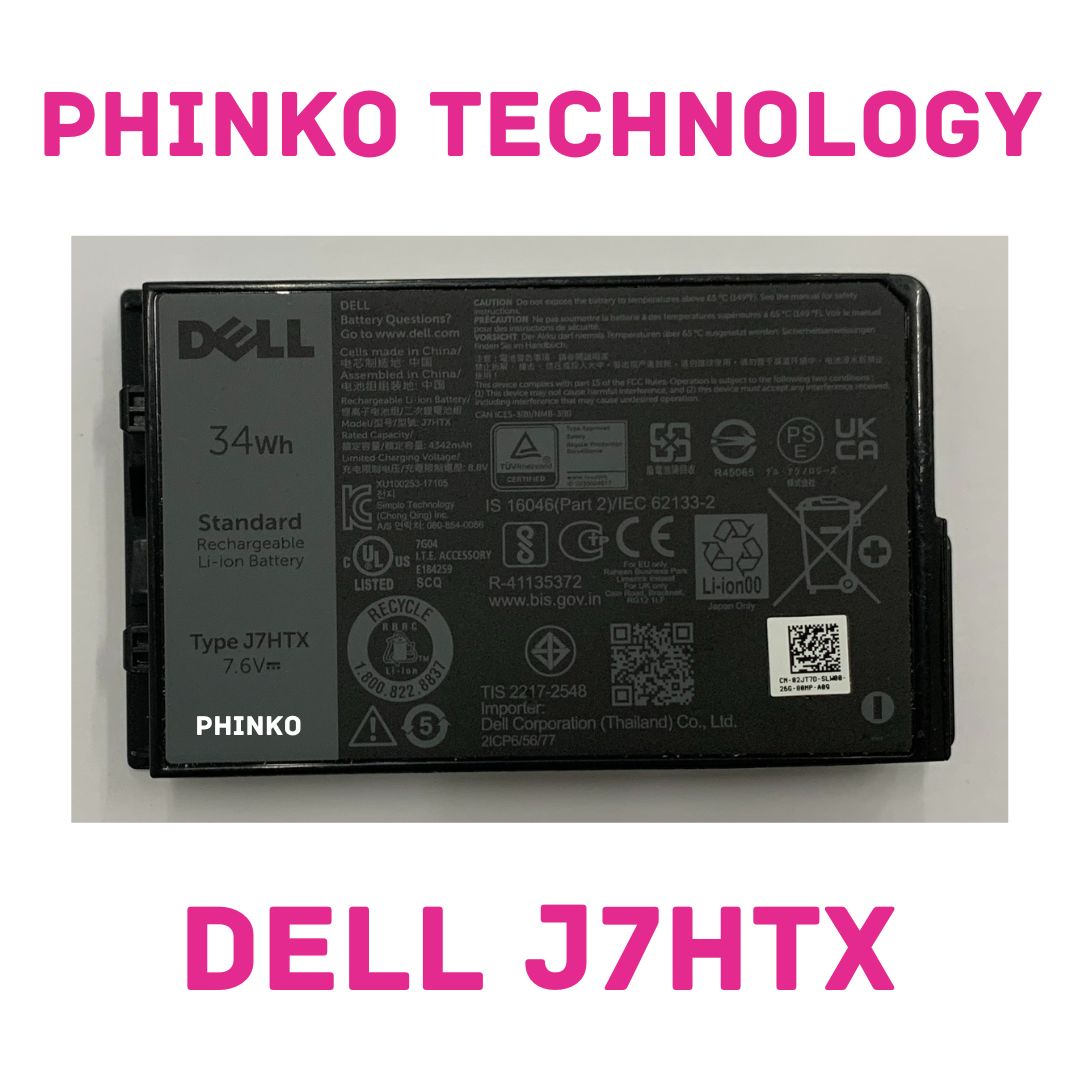 Genuine FH8RW J82G5 451-BCDH T03H 7XNTR J7HTX battery for DELL Latitude 12 7202