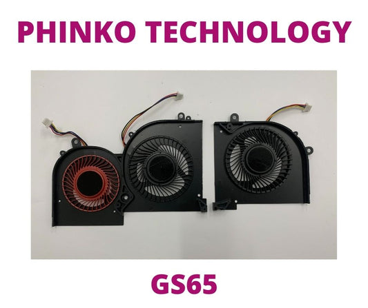 NEW CPU & GPU Cooling Fan For MSI MS-16Q2 GS65 Stealth Thin 8RE gaming laptop