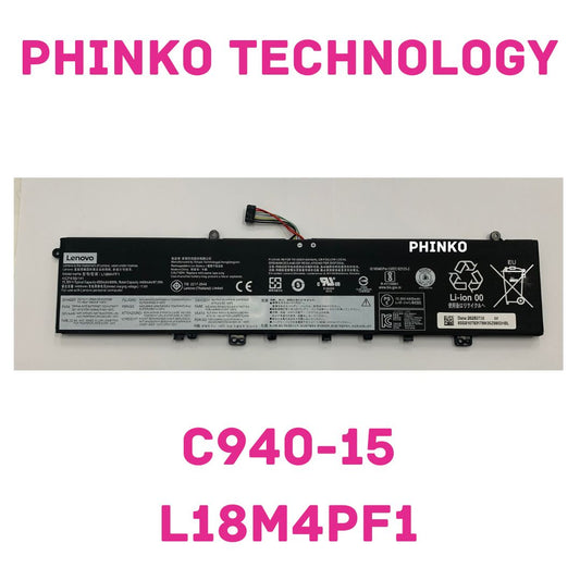 NEW Battery L18M4PF1 L18D4PF1 For Lenovo IdeaPad S740-15IRH Yoga C940-15IRH (A)