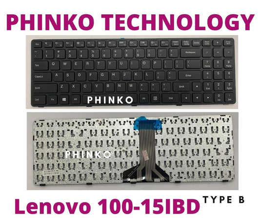 US Laptop Keyboard For Lenovo ideapad 100-15IBD B50-50 80S2 80QQ Series Notebook