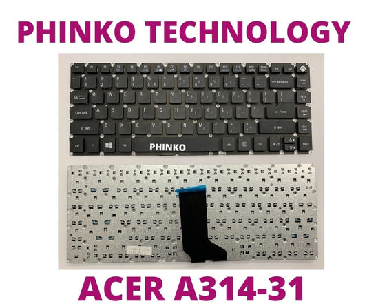 Genuine Acer Aspire A314-31 A314-32 A114-31 A114-32 Keyboard No Backlit