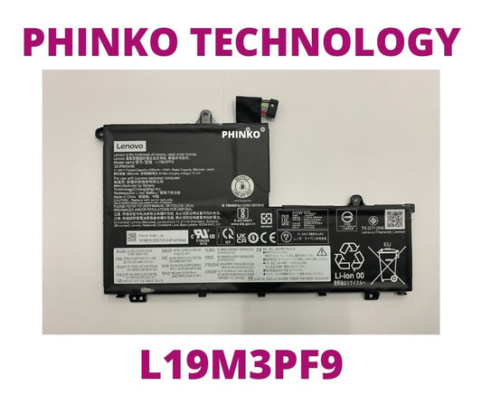 NEW Genuine L19M3PF9 Battery for Lenovo ThinkBook 14-IML 15-IIL
