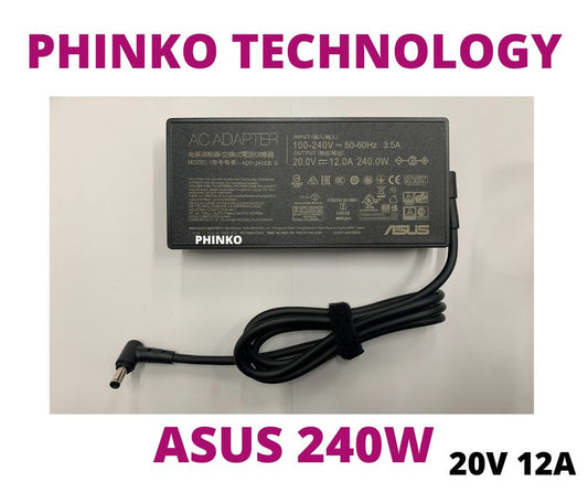 Genuine AC Adapter For ASUS Gaming ROG 15 GX550LXS RTX2080 ADP-240EB B 20V 12A