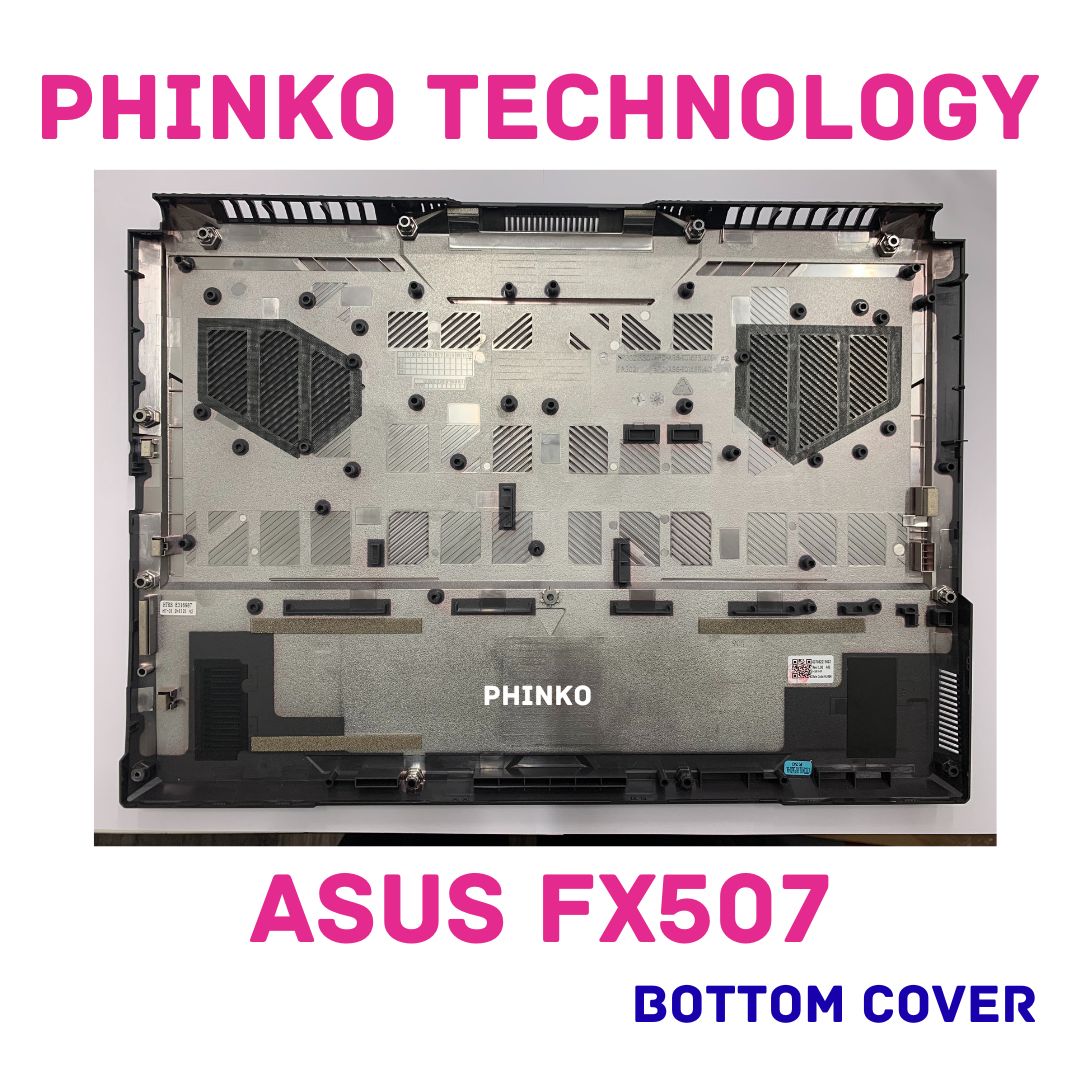 For ASUS TUF Gaming F15 FX507 Bottom Case Base Low Cover Black