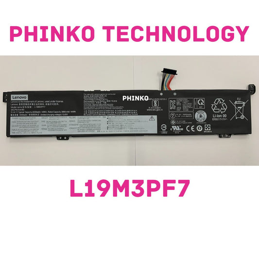 L19L3PF3 L19M3PF7 L19D3PF4 Laptop Battery For Lenovo Ideapad Creator 5-15IMH05