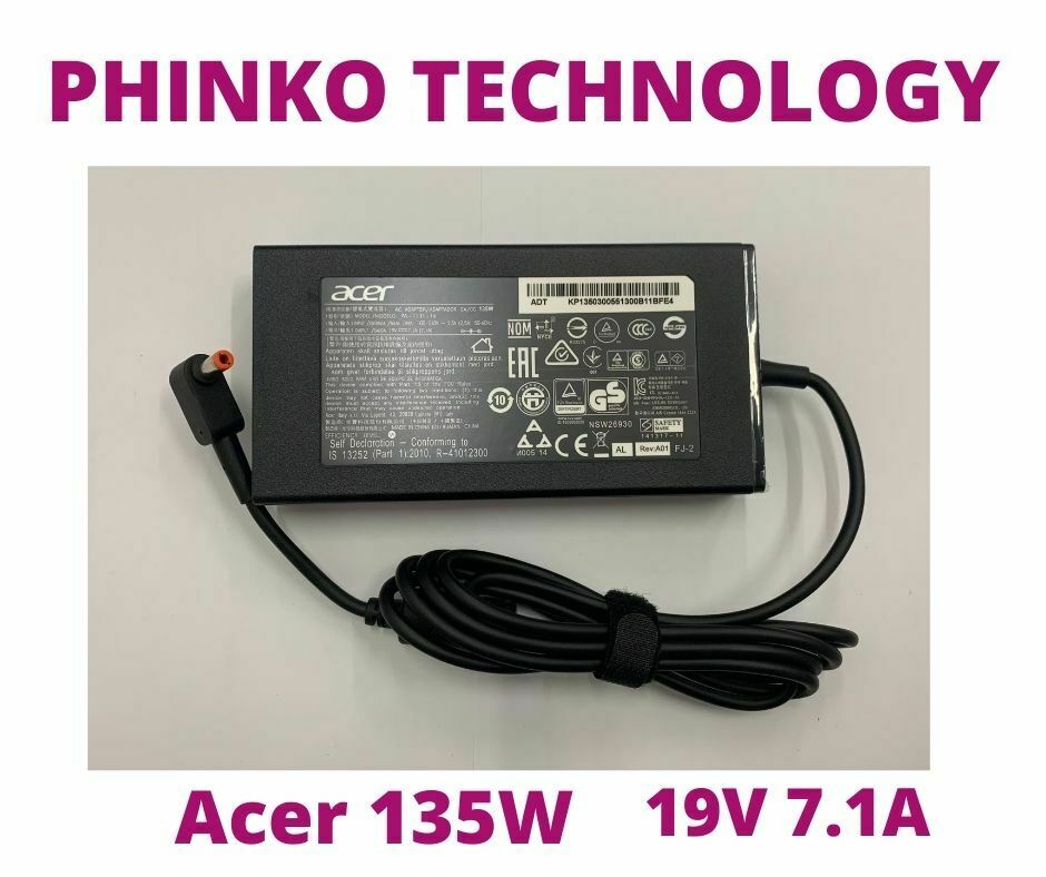 NEW ORIGINAL 135W ACER 19V 7.1A ac adapter cord cable charger 5.5*2.5mm AUSTOCK