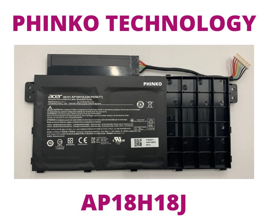 AP18H18J Acer Spin 3 SP314-53 SP314-53N 7.6V Original battery For N19P1 Series