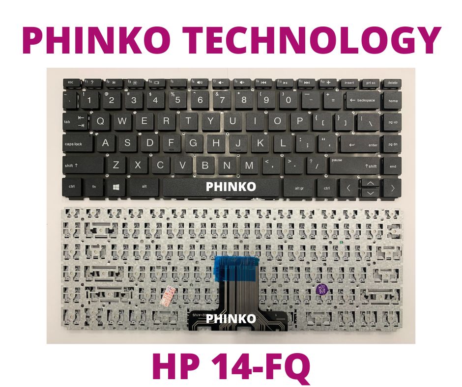 US keyboard for HP 14-fq0000 14s-fq0000 14z-fq0000 no backlight