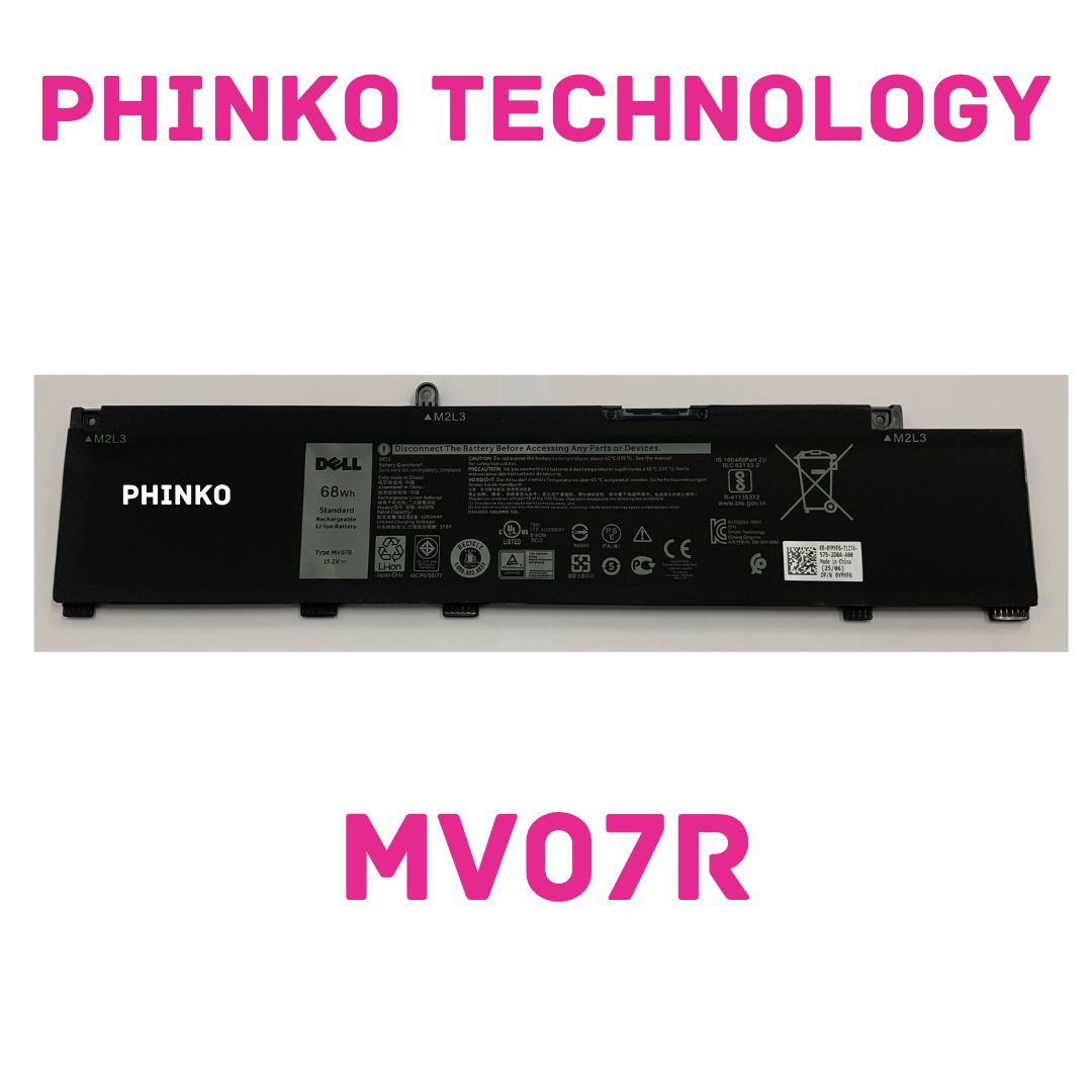 Genuine MV07R Battery for G3 15 3500 G5 15 5500 G5 SE 5505 P89F002 003 004 68Wh