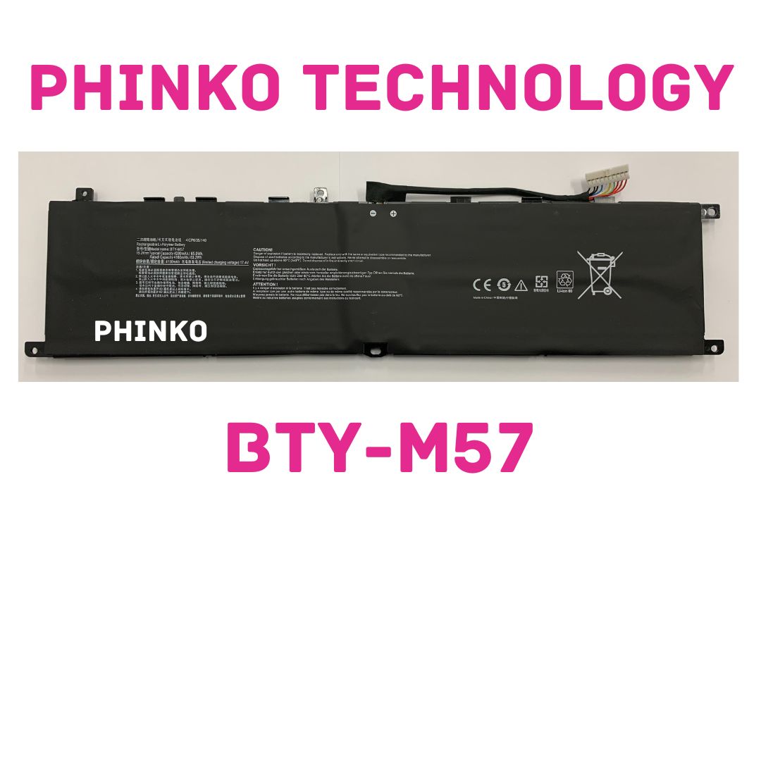 BTY-M57 Laptop Akku Für MSI GP66/GP76 Leopard Gaming – 15,2V, 4280mAh/65Wh, Kompatibel Mit Vielen Modellen