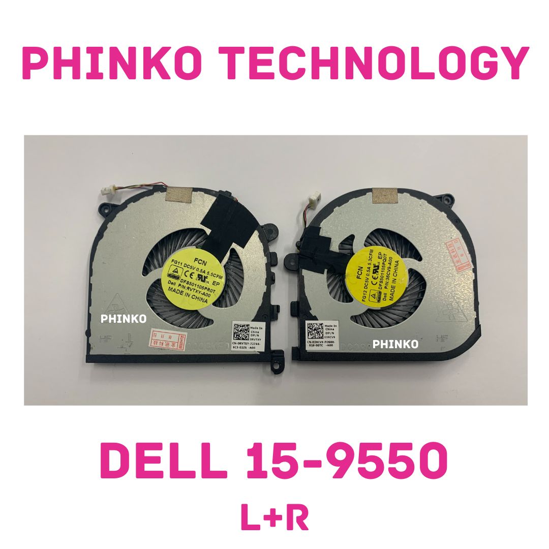 NEW CPU GPU Cooling for Dell XPS 15-9550 P56F001 Precision 5510 Laptop