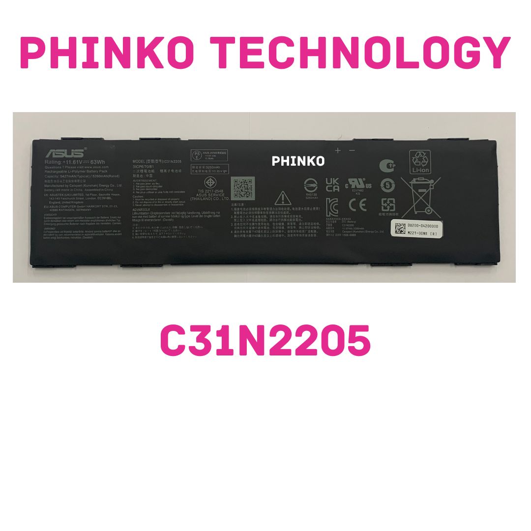 NEW C31N2205 battery for ASUS ExpertBook CX5403 Chromebook Vibe CX34