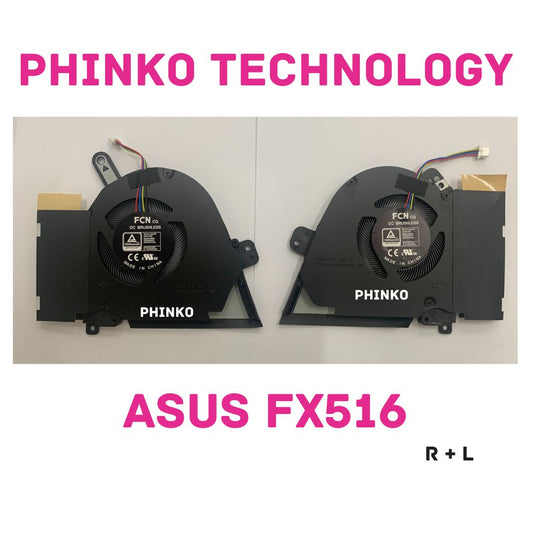 CPU GPU Cooling Fan for Asus TUF Dash F15 FX516PE-HN001T FX516PM-HN023T
