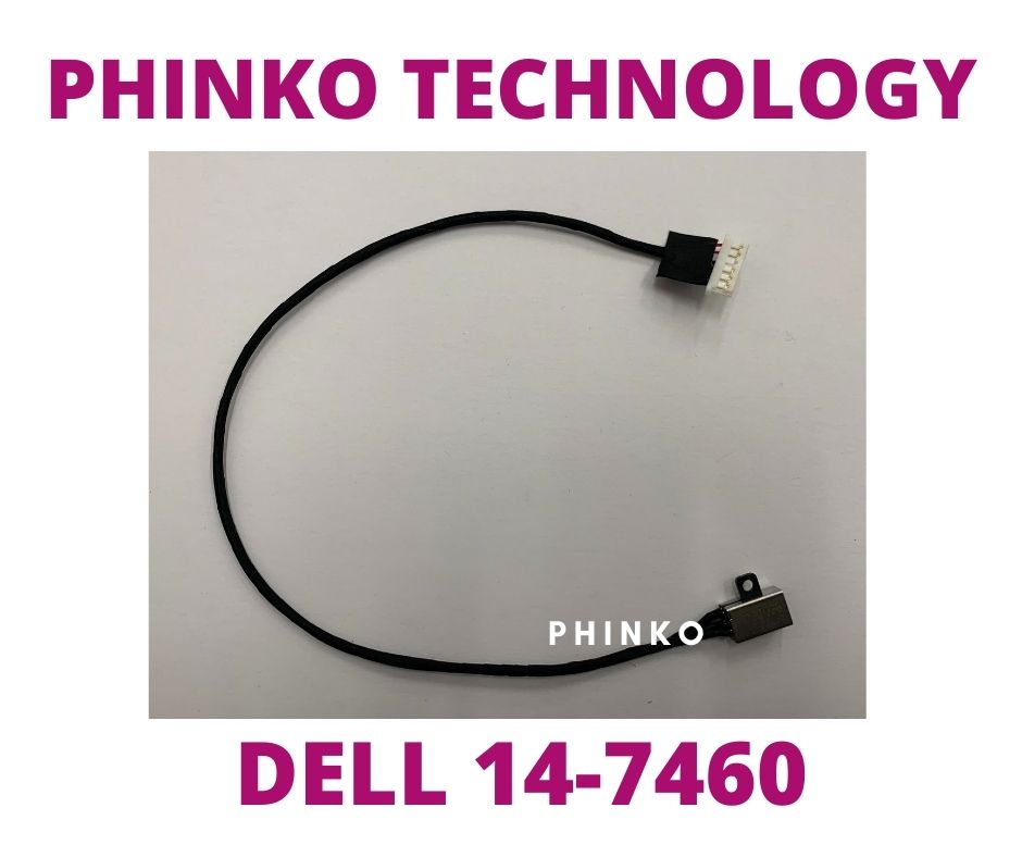 NEW DC POWER JACK SOCKET CABLE FOR DELL Inspiron 14 7460 7560 14-7460 14-7560