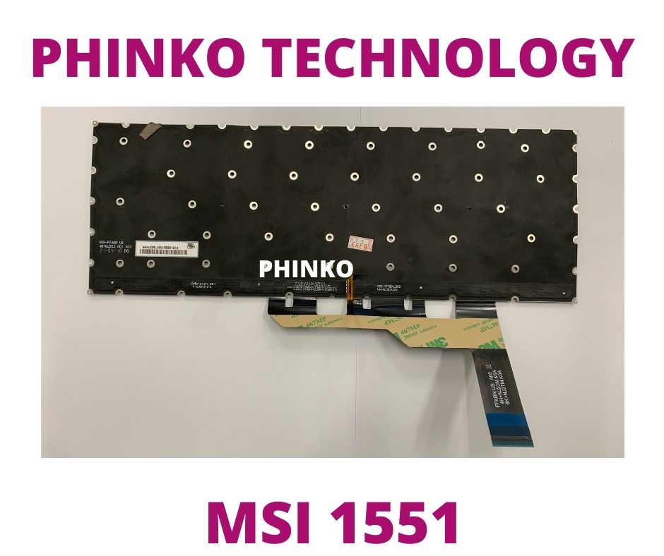 US backlit keyboard for MSI Modern 15 A10M A11M A11MU MS-1551 MS-1552 A10RB-033