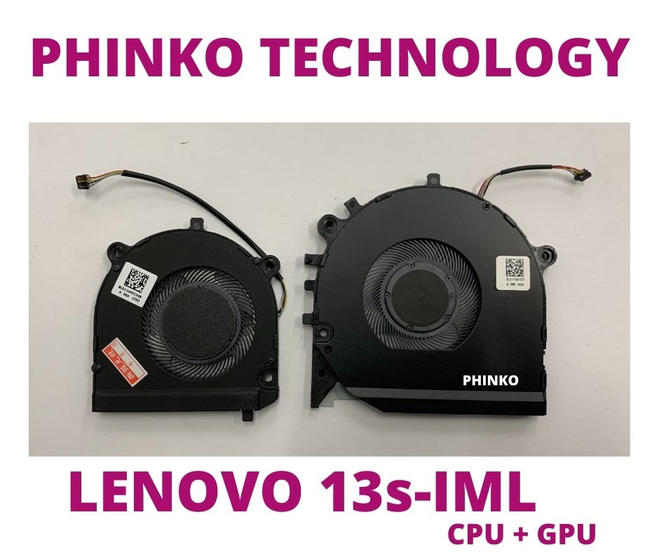 Lenovo ThinkBook 13s-IML 13s-IWL CPU GPU Cooling Fan