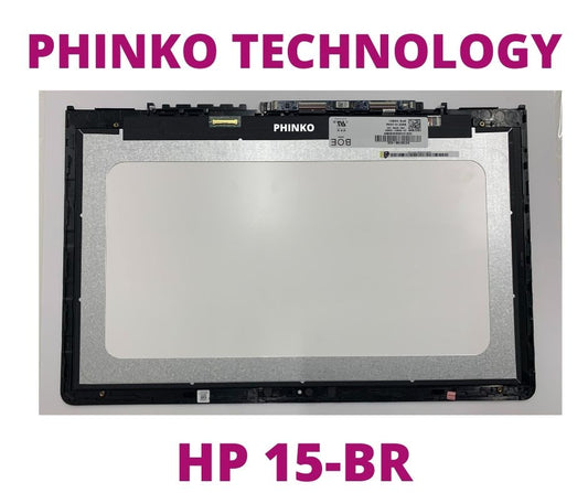 HP Pavilion x360 15-BR000 15-BR077NR 15.6 Lcd Touch Screen W/Bezel 925711-001